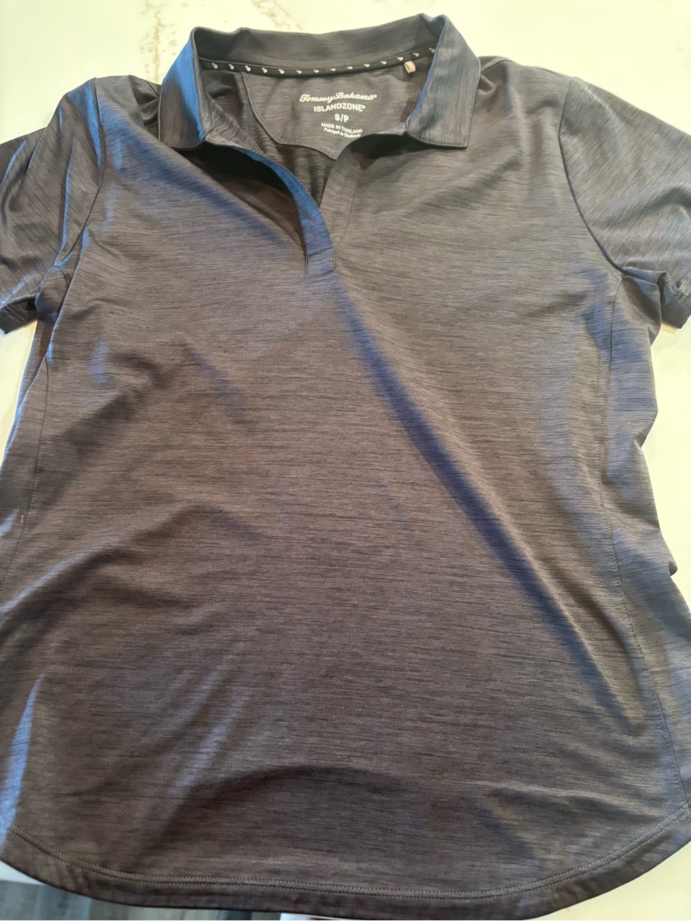 Tommy Bahama Women's Dark Gray Heather Polo